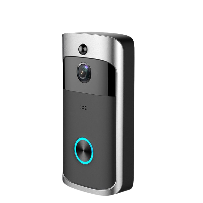 Smart Video Doorbell V5 (Black) | Shop Today. Get it Tomorrow ...