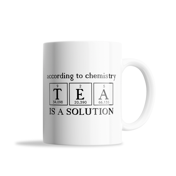 MugNolia Tea Is A Solution Coffee Mug