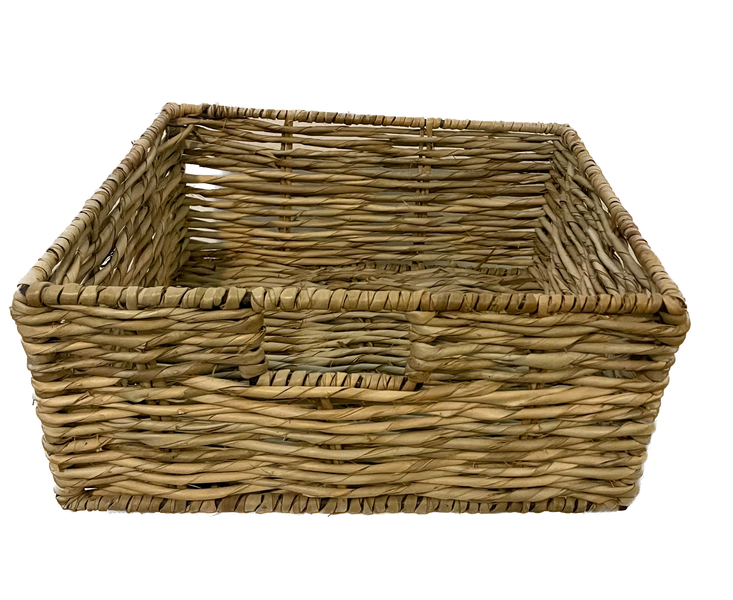 Hand Woven Brown Storage Box