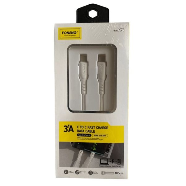 Foneng X73 Type-C to Type-C Cable