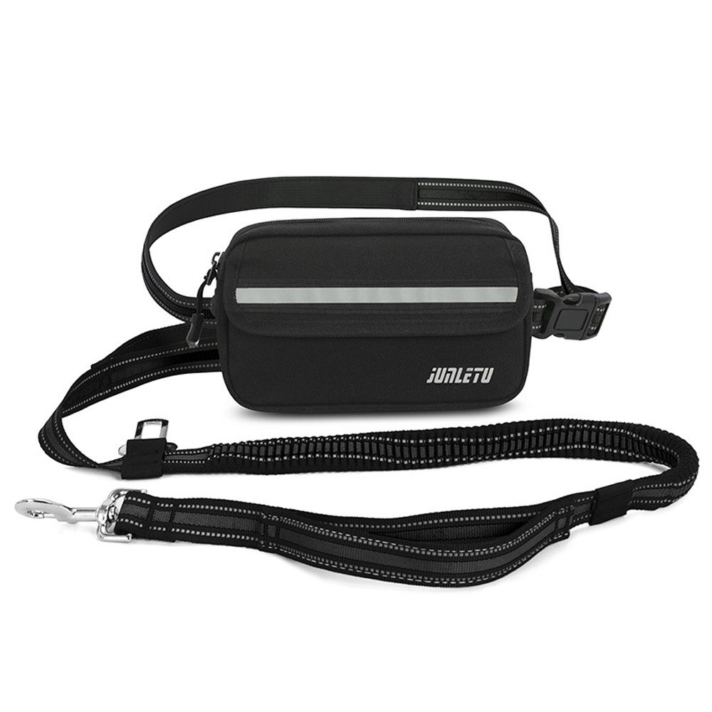 Hands Free Shock Absorbing Bungee Dog Leash with Waist Bag | Shop Today ...