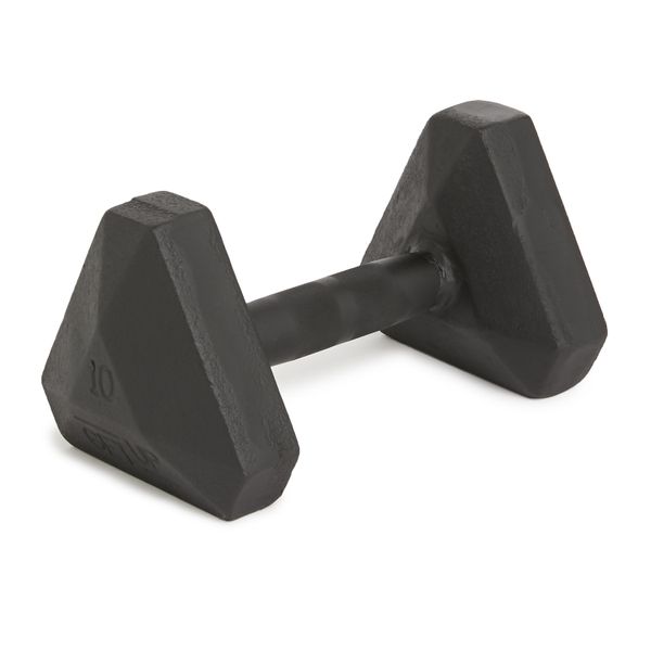 GetUp Premium Cast Iron Dumbbell 10kg