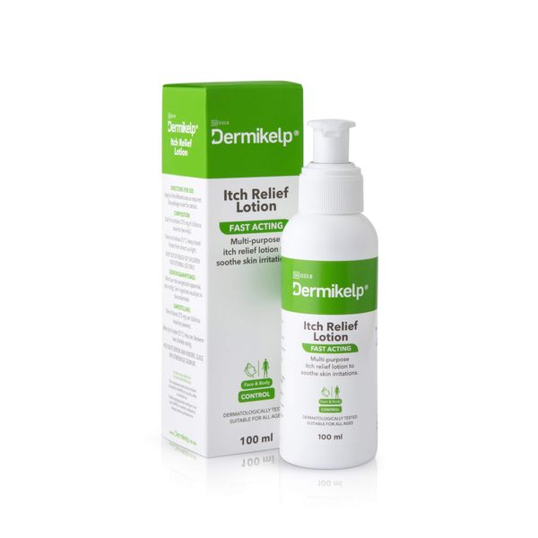 Dermikelp Itch Relief Lotion - Daily Moisturiser for Sensitive, Itchy Skin