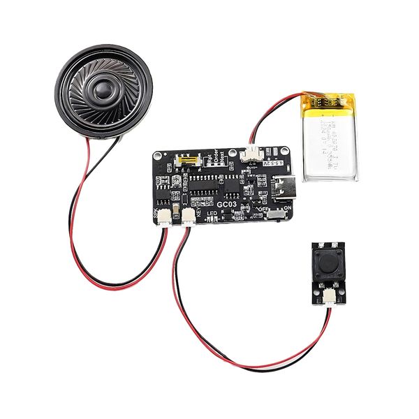 Recording Greeting Card 8M Movement Box MP3 Download Voice Module