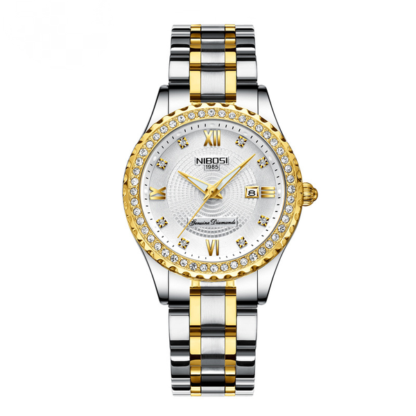 Nibosi Women's Watch, Waterproof Luminous Diamonds Quartz Watch