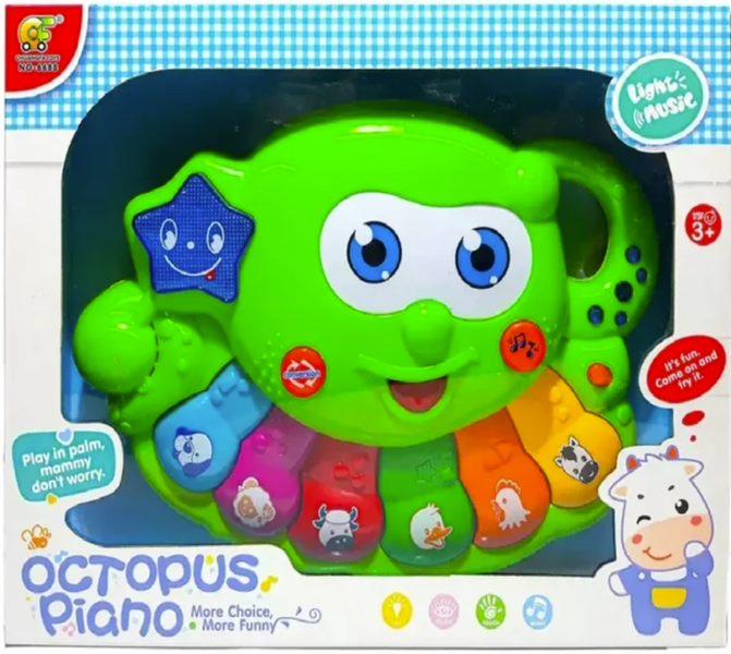 Octopus Piano Musical Instruments for Toddlers