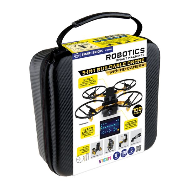 Gigo Smart Machines Robotics 5-in-1 Buildable Drone with HD Camera