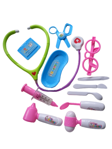 12 Pieces Friendly Doctor Playset