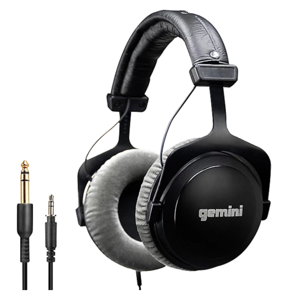 Gemini DJX-1000 Professional DJ Monitoring Headphones - Soft Pads