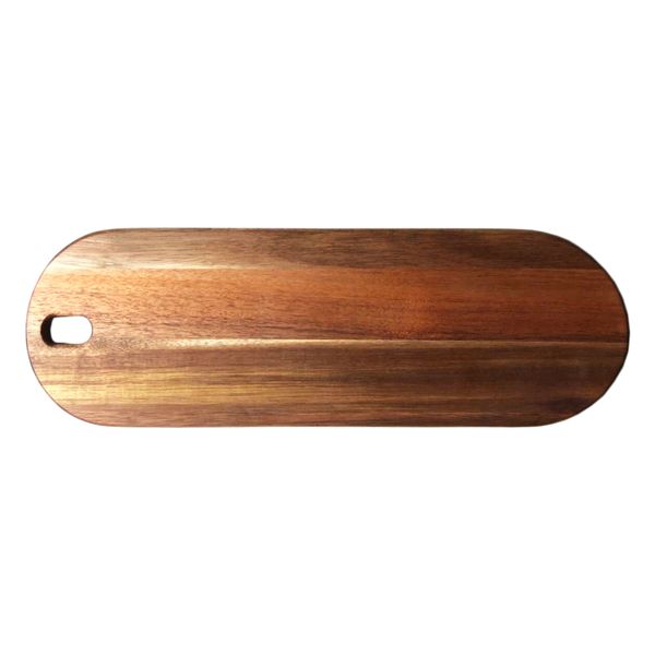 Regent Acacia Wood Serving Board Oval/Long 54x18x1.5cm