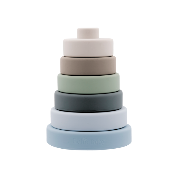 Echo Baby Silicone Stacking Rings