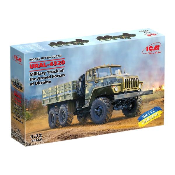 ICM72708 1/72 Ural-4320 Ukraine