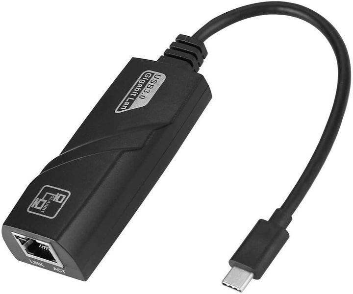 USB-C To Ethernet /LAN/RJ45 Adapter Plug &amp; Play High Speed 10/100/1000 Mbps