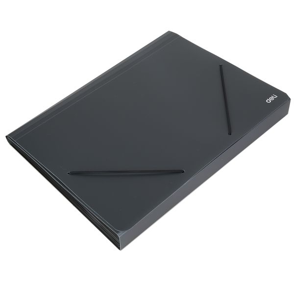 Deli Expanding File A4 PP 13 Partition Elastic Cover