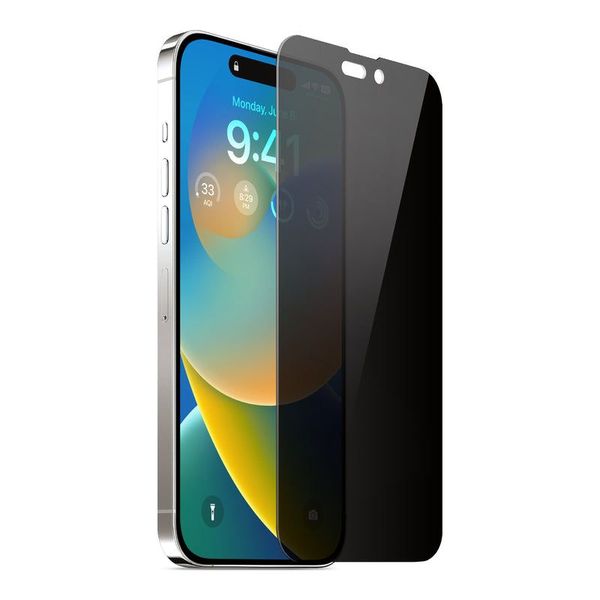 Privacy Glass Screen Protector for iPhone 15 Plus