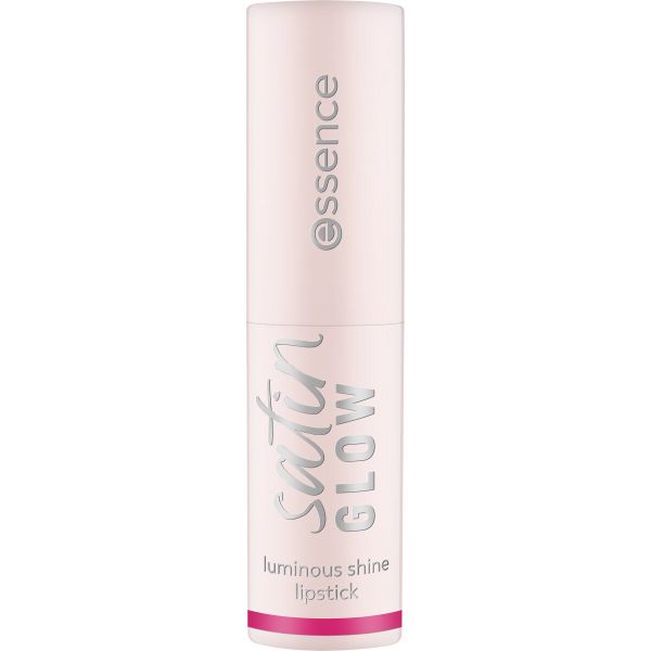 essence satin GLOW luminous shine lipstick 08