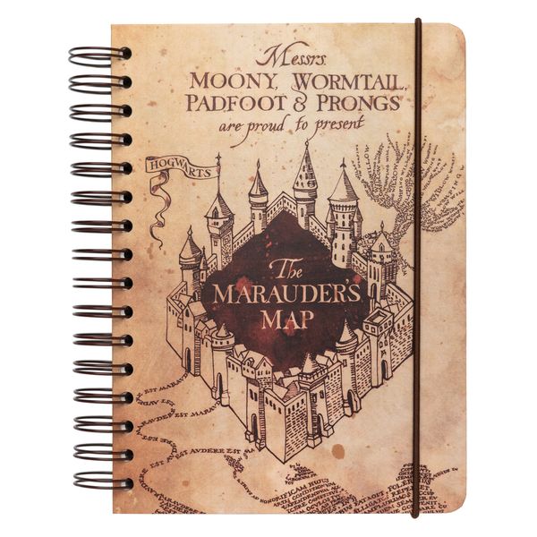 Harry Potter - Marauder's Map A5 Notebook