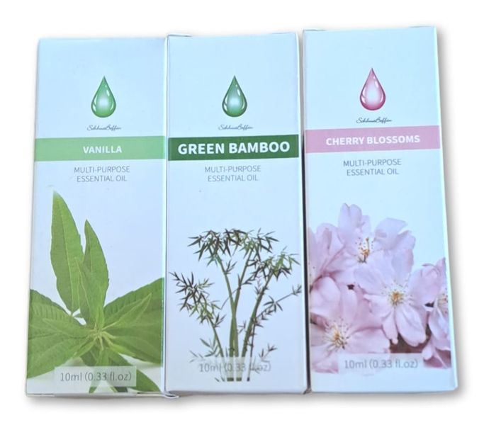 Multi-Purpose Essential Oil - Cherry Blossoms, Green Bamboo, Vanilla