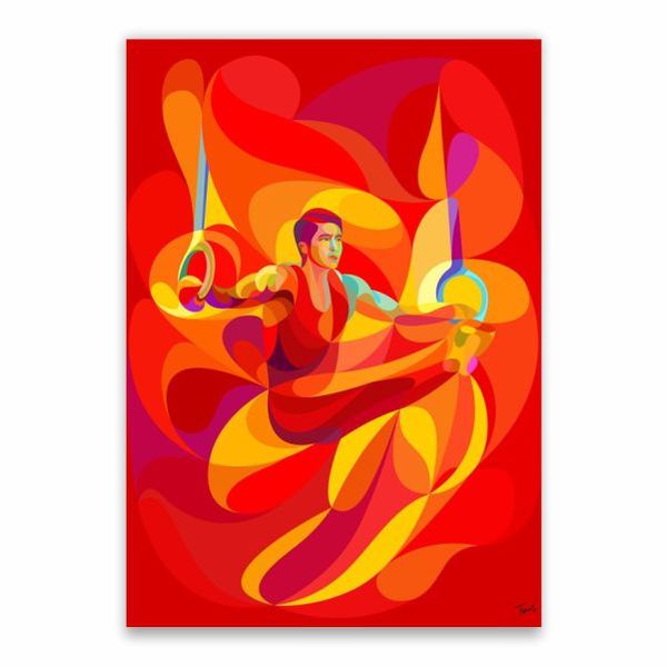 Gymnastics Move Poster - A1