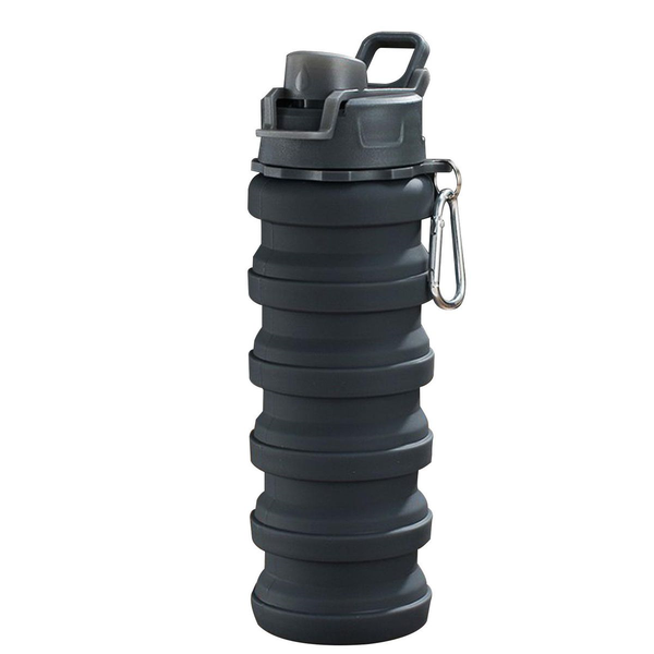 500ml Portable Silicone Foldable Water Bottle