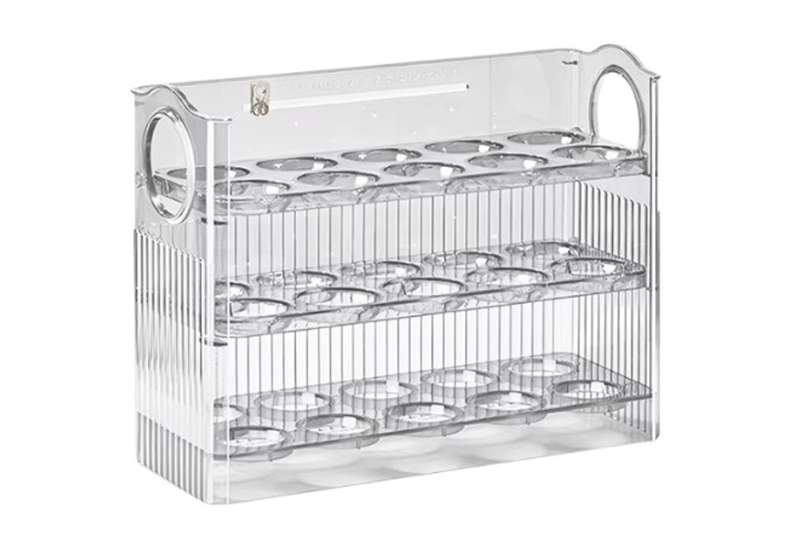 Space Saving Egg Storage Holder -Clear