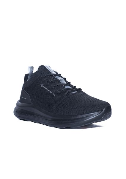 Soprani Men's Shoes Casual Running Sneaker in Black