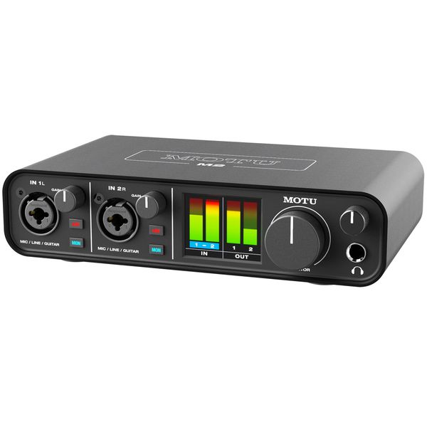 MOTU M2 2×2 USB-C Audio Interface
