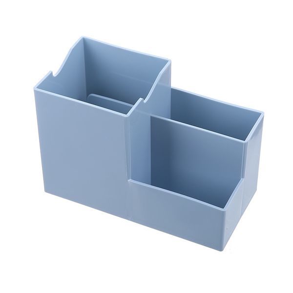 Desktop multifunction penpencil holder officeschool plastic case organizer.