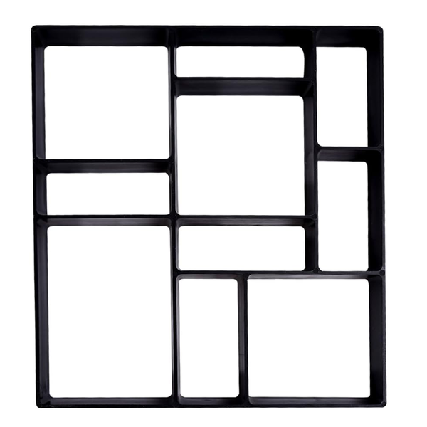 Square Pattern Paving Mould - 450 x 400 mm