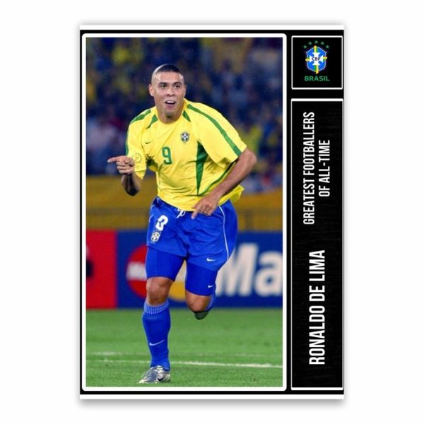 Ronaldo De Lima Legend Brazil Poster - A1