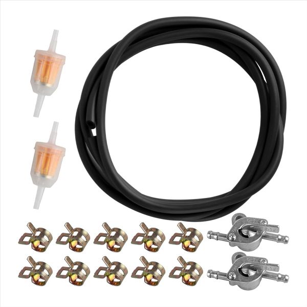 Fuel Line Hose Kit for Small Engines Scooters Atvs Compatible with Honda