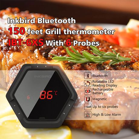 INKBIRD Bluetooth Grill Thermometer IBT-2X - The Sausage Maker