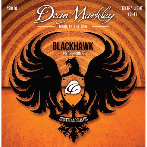 Dean Markley Blackhawk XL Bronze Acoustic Guitar Strings 10-47