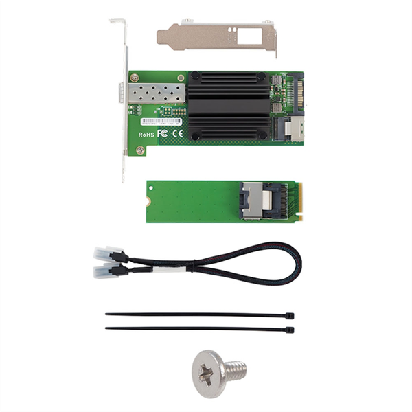 SFP+M.2 10G For Intel 82599 EN Chip Single Port Ethernet Adapter
