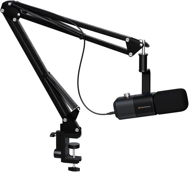 NearStream AM10X Supercardioid USB XLR Dynamic Streaming Microphone