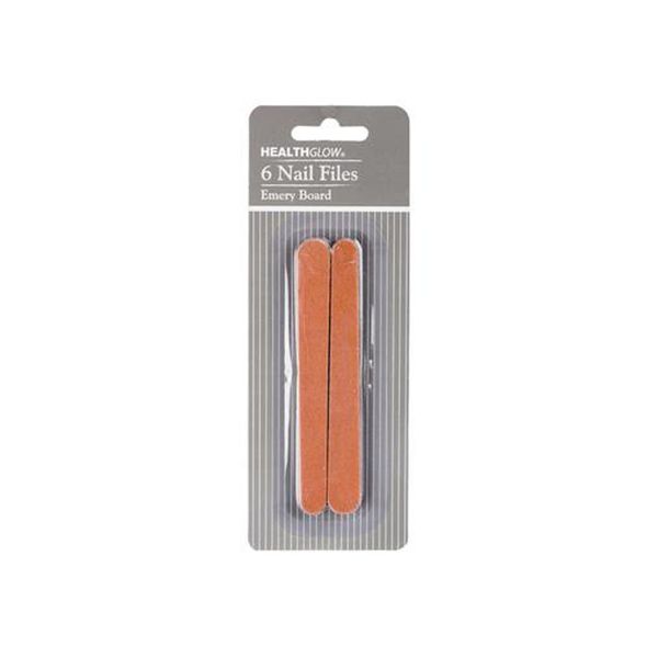 Nail File Emery Board - 6 Pieces
