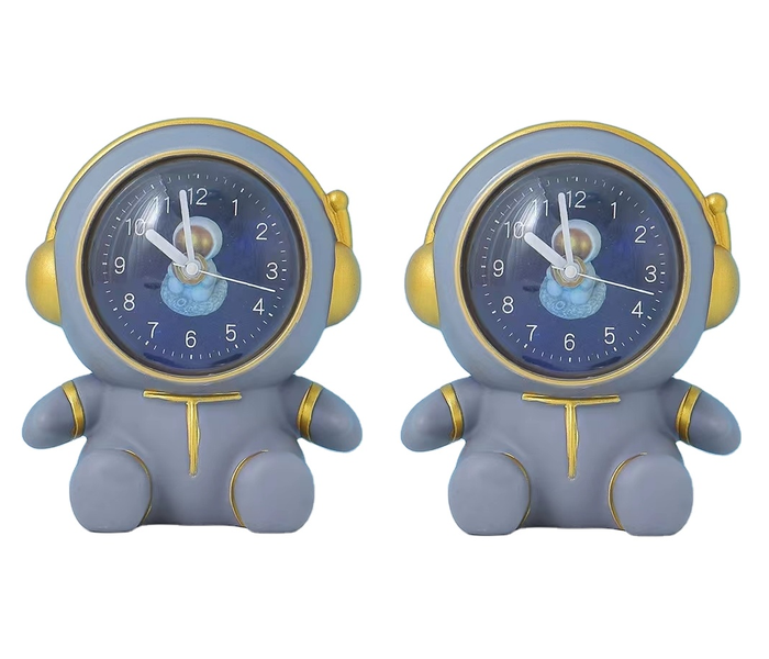 2Pack-2-in-1 Astronaut Clock Piggy Bank - Deposit and Withdrawal Allowed