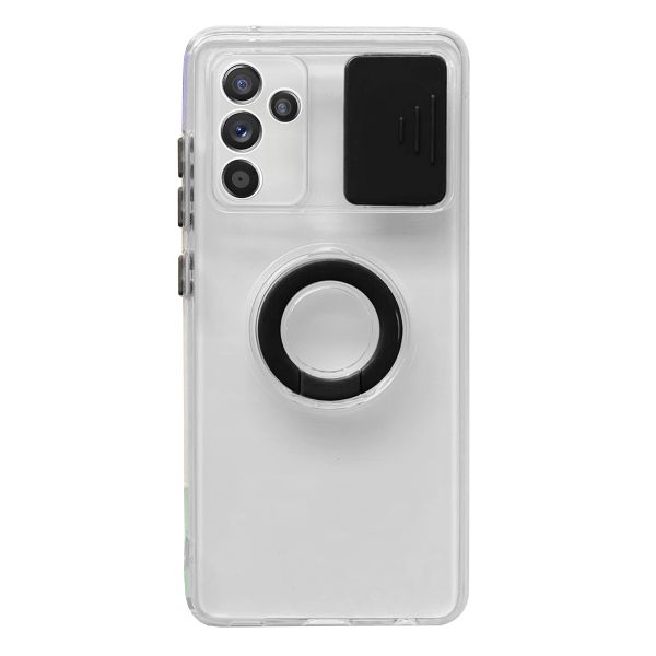 Sliding Camshield Phone Case with Ring Holder Compatible with Samsung Galaxy A13 5G