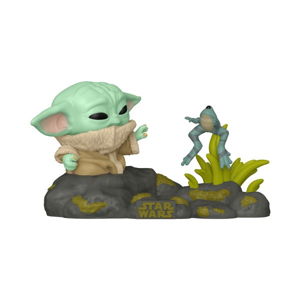 Funko Pop! Deluxe: Star Wars - Grogu With Frog