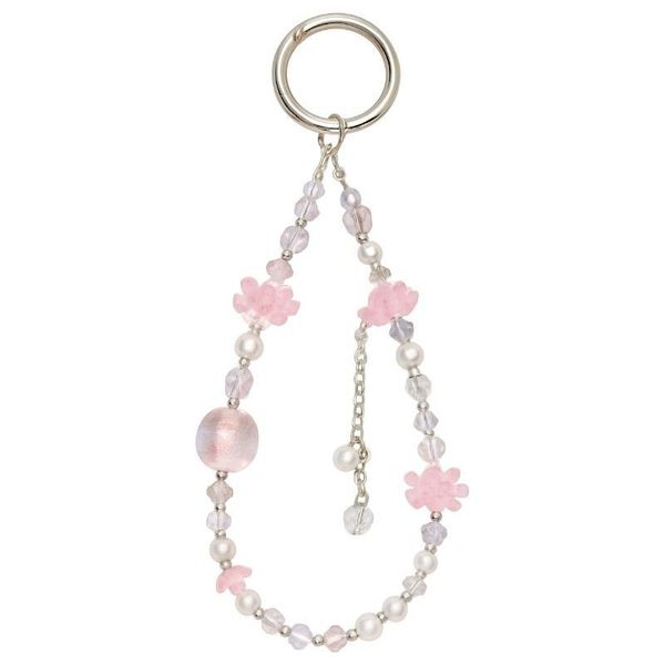 Elegant Crystal Blossom Mobile Phone Chain