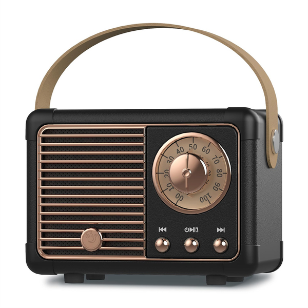 Retro Bluetooth Speaker, Small Wireless Bluetooth Speaker