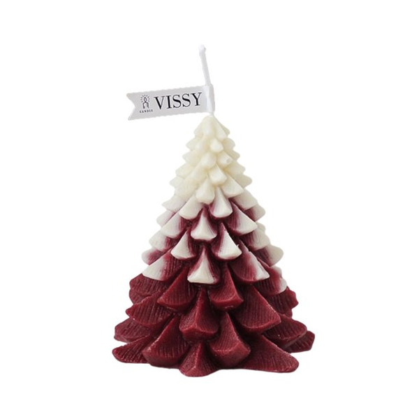 iKids Scented Candle - Red 3D Christmas Tree