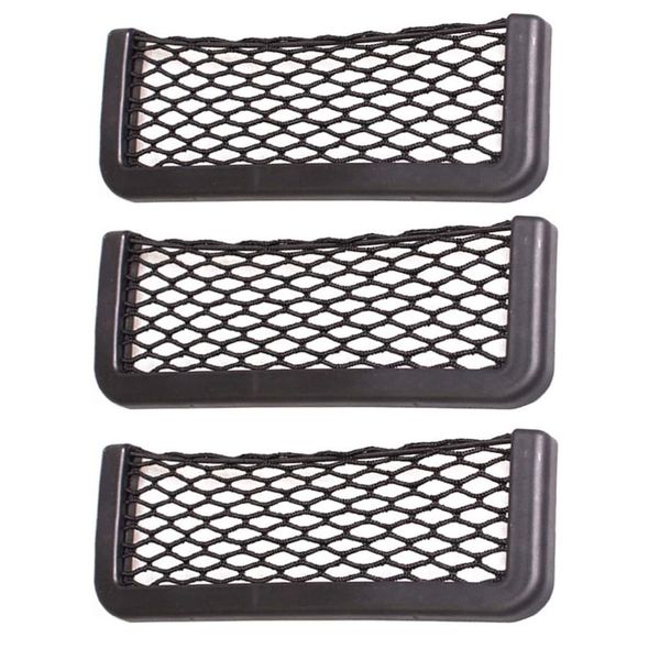 Automotive Car Self-Adhesive Storage net for Phone - Set of 3 (20cm)