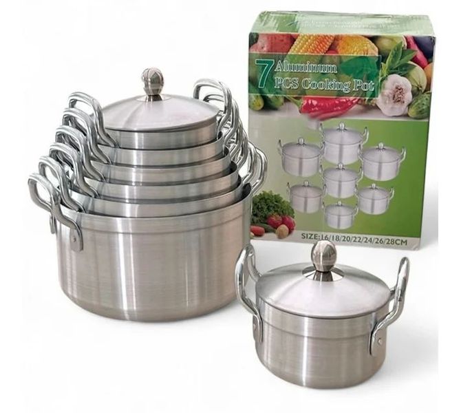 Aluminum Stainless Steel 14 piecePot