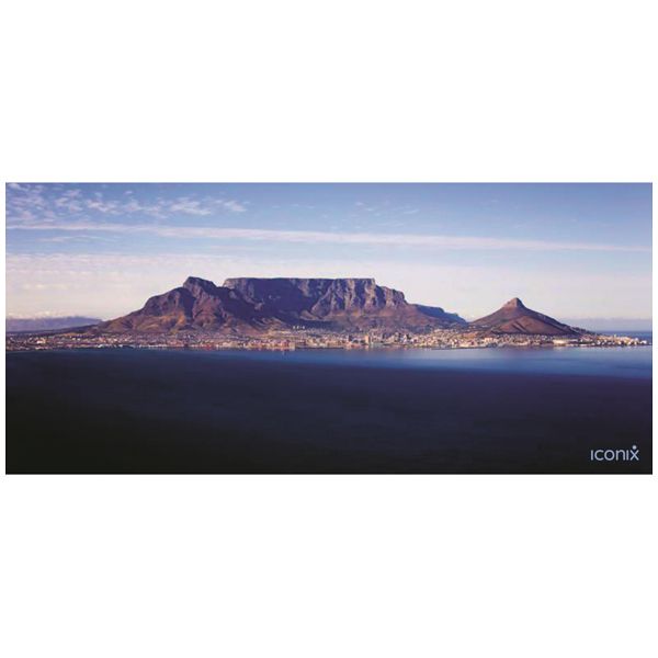 Iconix Table Mountain City Full Desk Coverage Gaming &amp; Office Mousepad