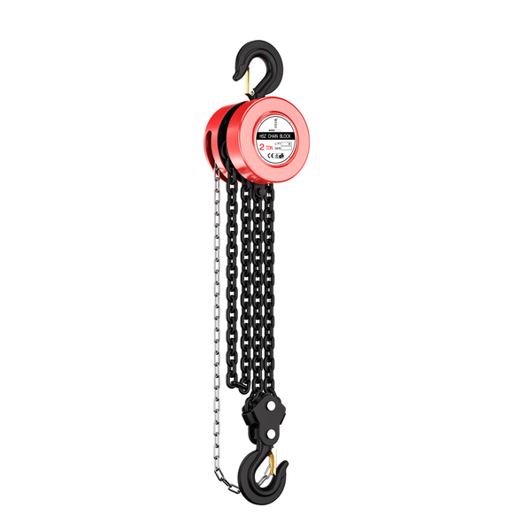 MCB-002-2T-6M, Round Shape 2 Ton 6m Chain Block