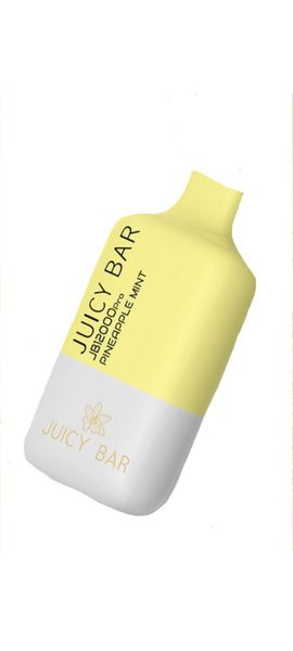Juicy Bar 12000 Puffs Disposable Vape - Pineapple Mint Flavor