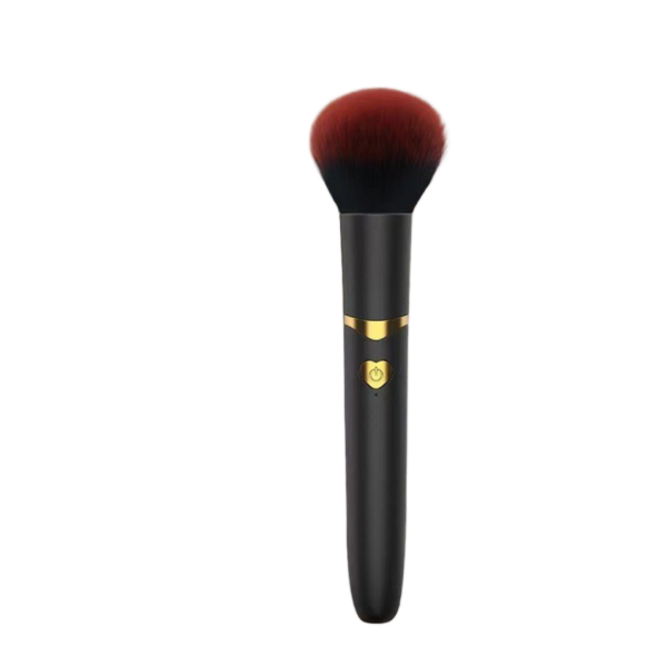 Electric Rechargeable Makeup Brush with Vibration and Massage Functions