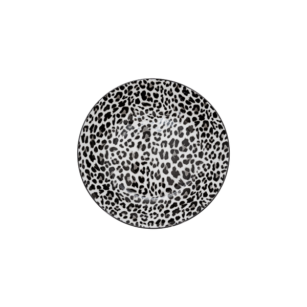 GALATEO - Jungle Sketch 20cm Leopard Soup Bowl Set of 4