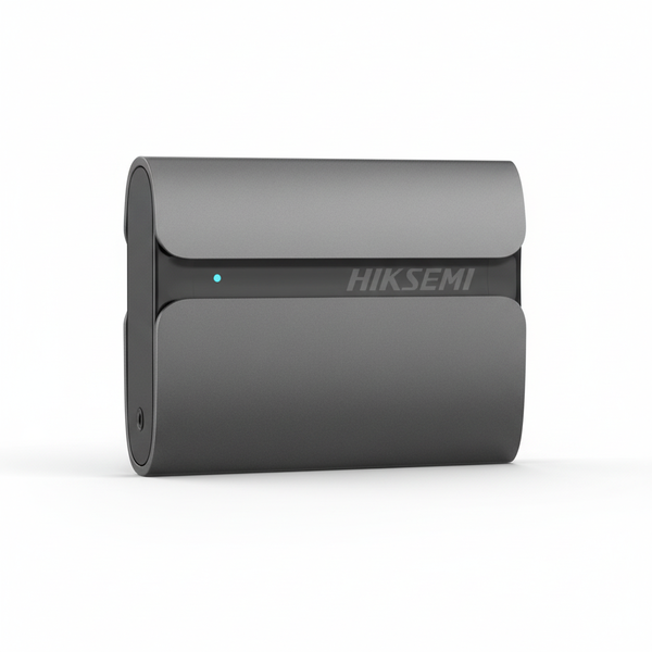 Hiksemi 512GB Type-C Portable SSD - Compact Black External Storage